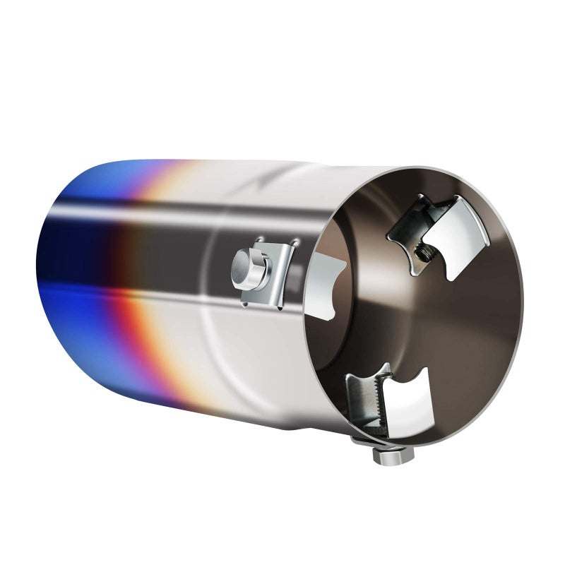 Tritrust Exhaust tip - to Fit 1.75 to 2.5 Inch Exhaust Tail Pipe Diameter- Stainless Steel to give Chrome Effect - Car Muffler Tips - Image 3